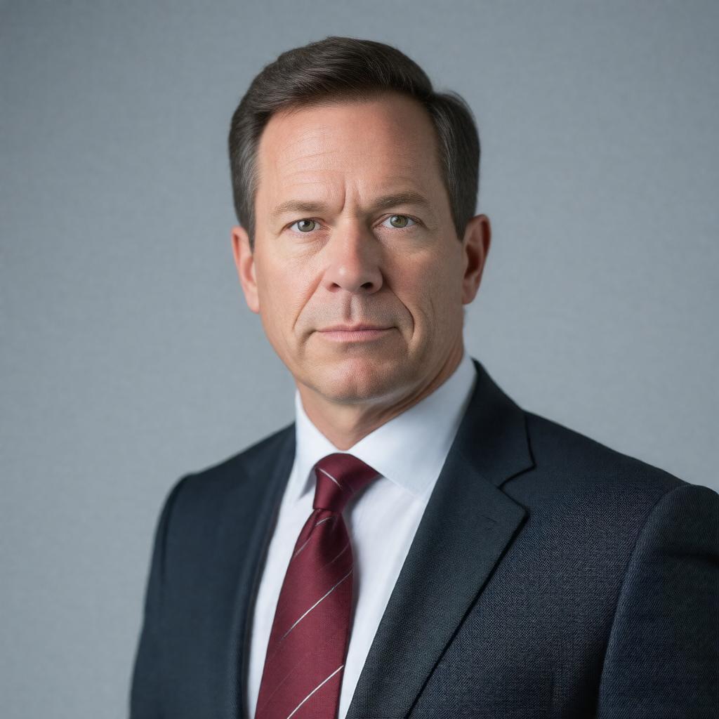 AI-created image of James Bennet