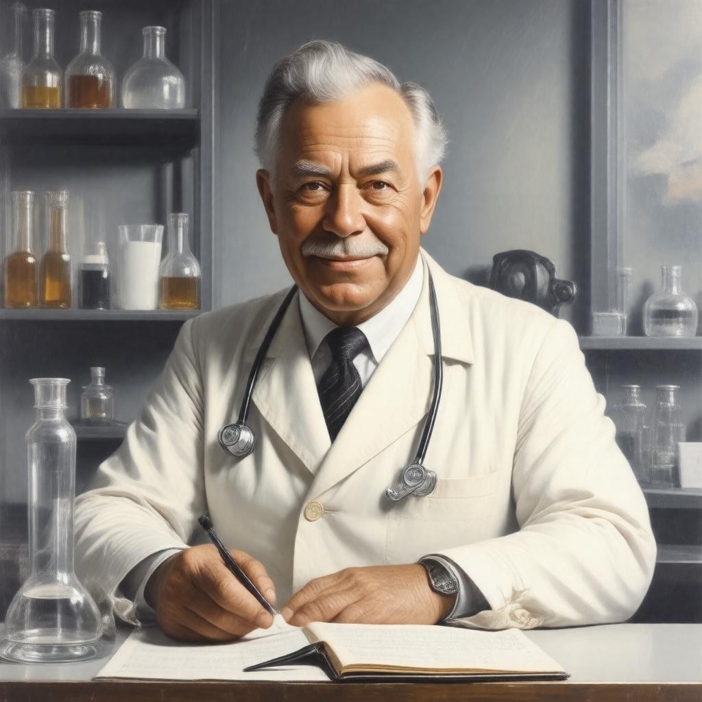 AI-created image of James Black