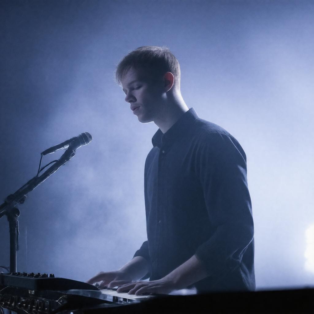 AI-created image of James Blake