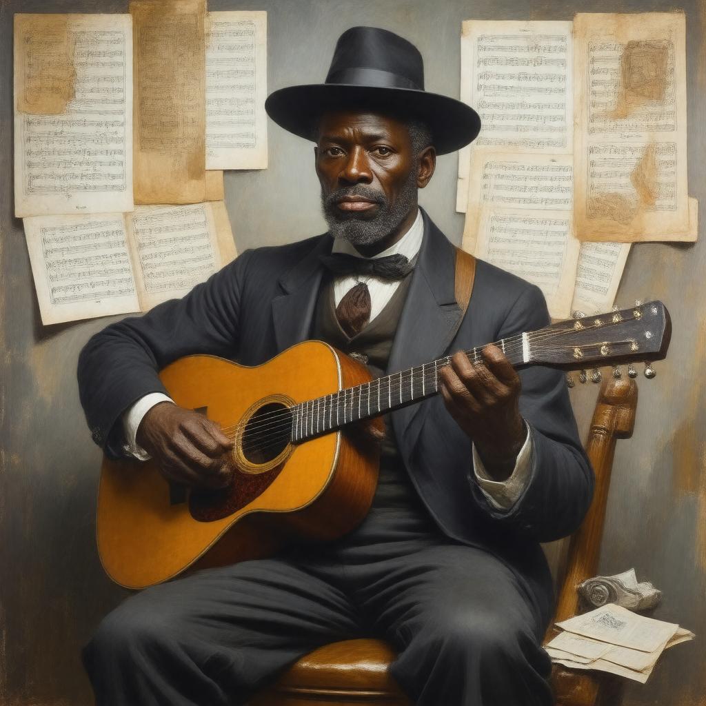 AI-created image of James Bland