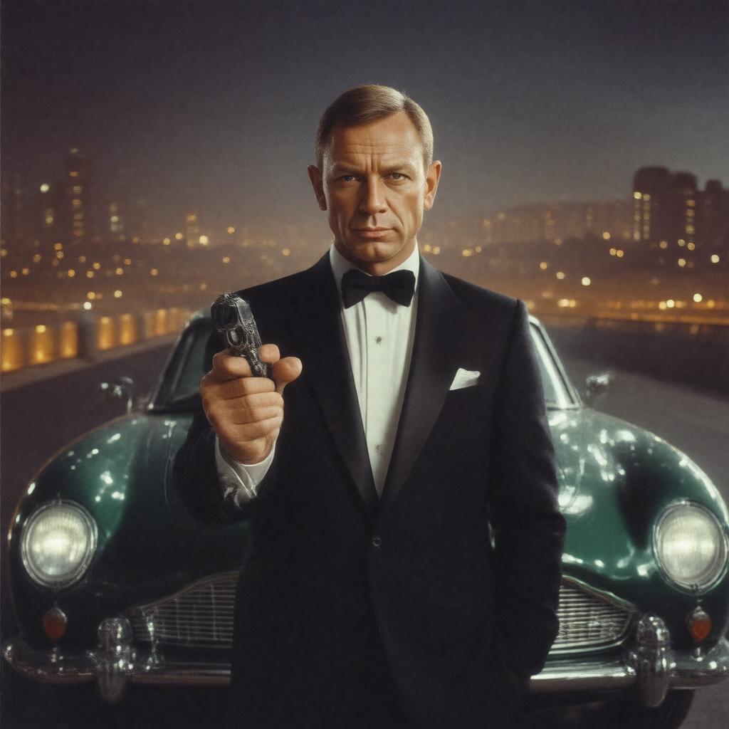 AI-created image of James Bond (fictional)