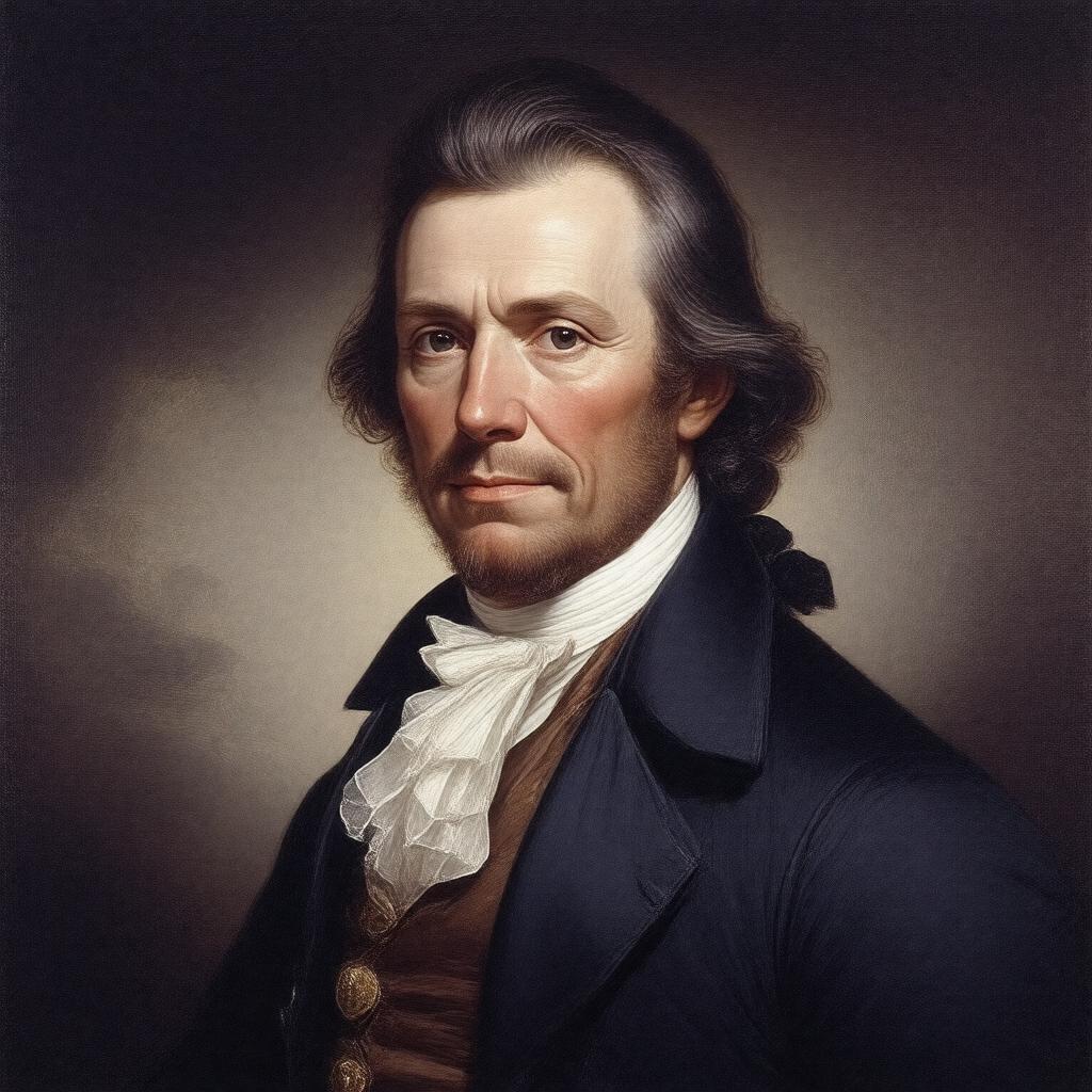 Click to view larger image AI-created image of James Bowdoin III