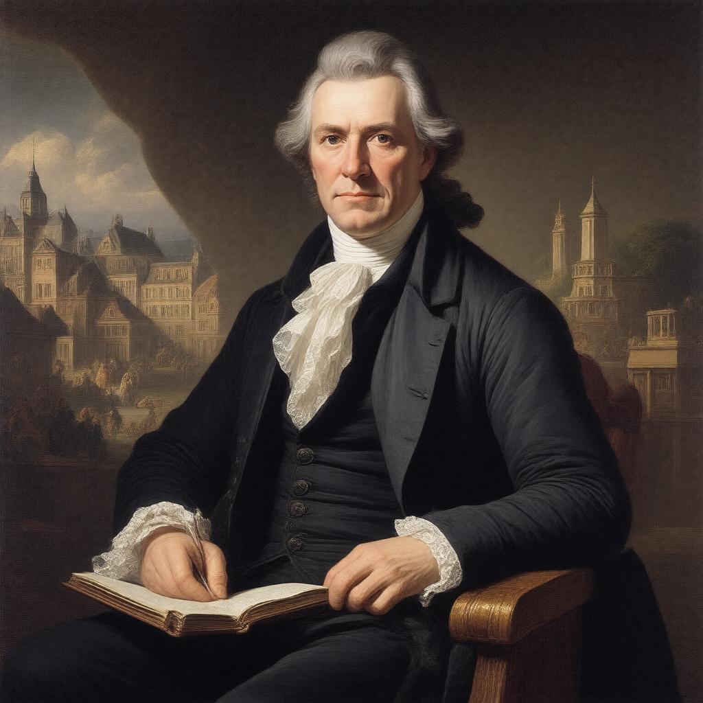 AI-created image of James Bowdoin II