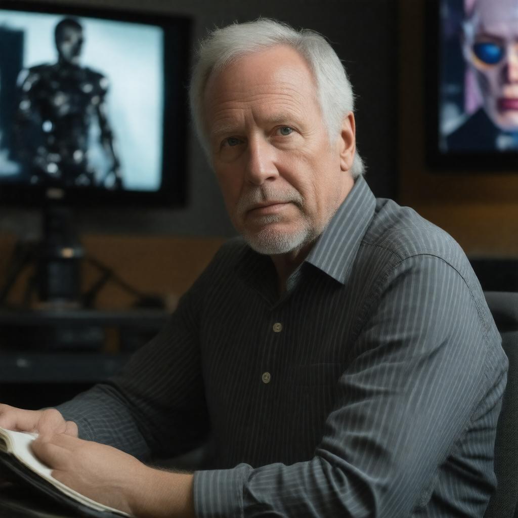 AI-created image of James Cameron
