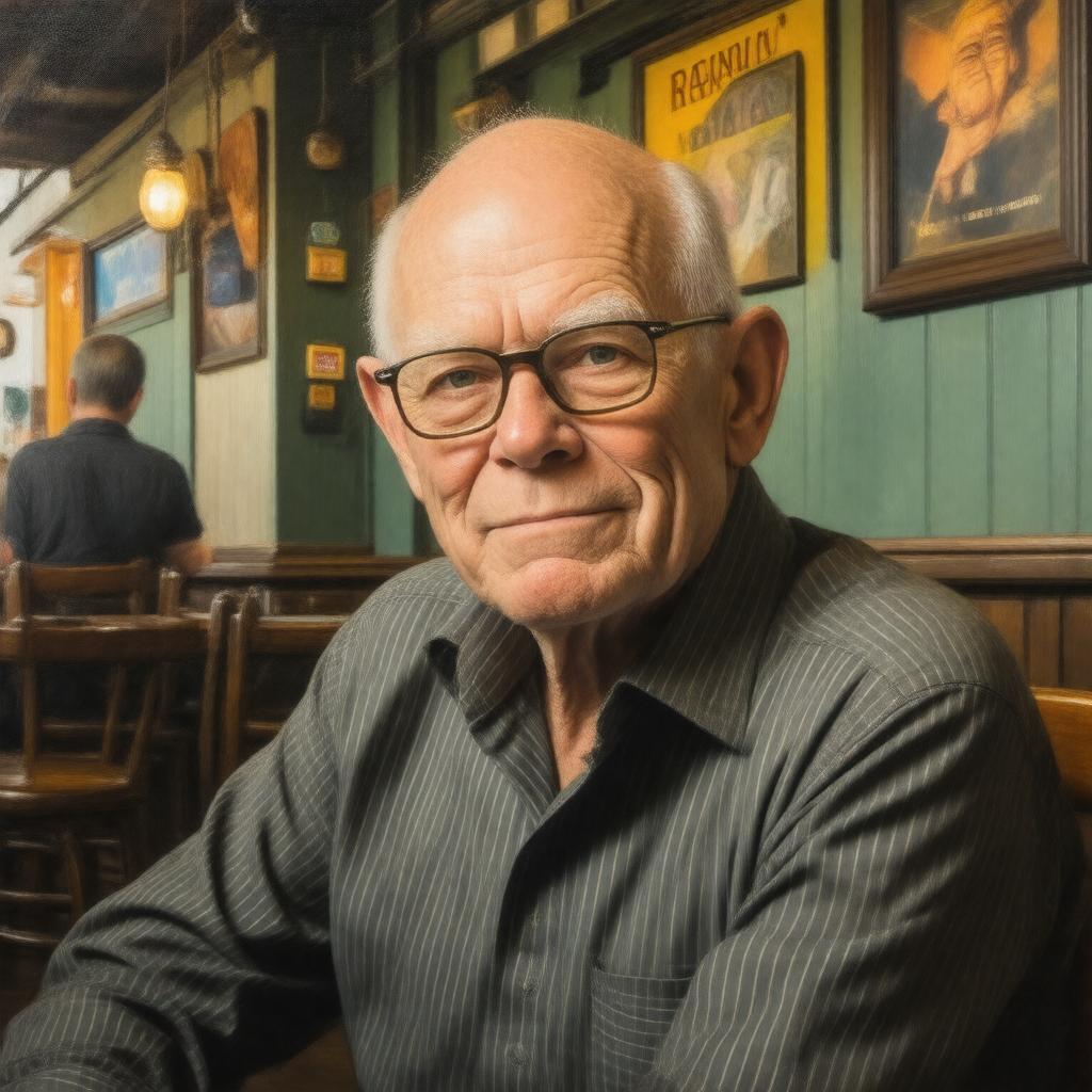 AI-created image of James Carville