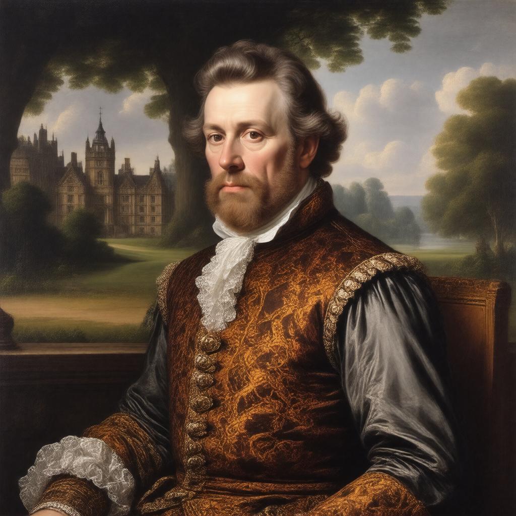 AI-created image of James Cecil, 1st Marquess of Salisbury