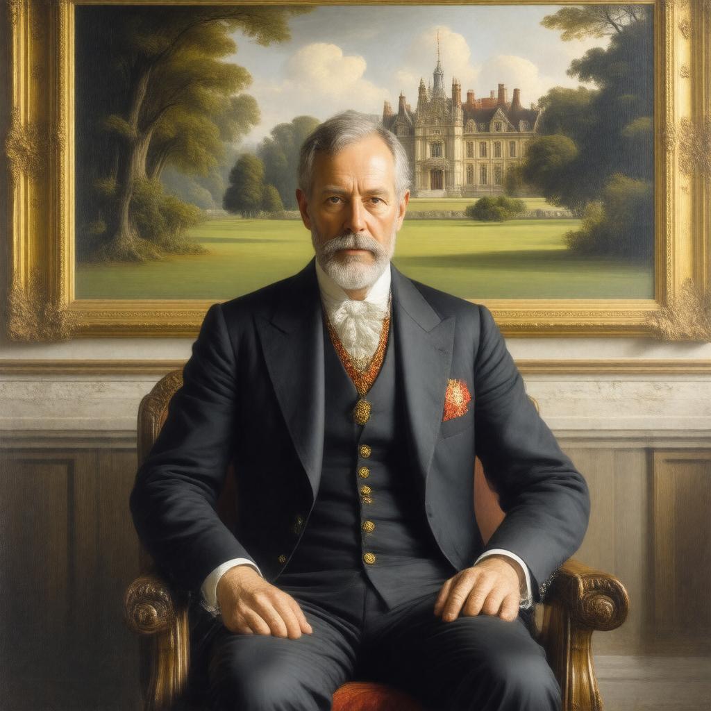 AI-created image of James Cecil, 7th Earl of Salisbury