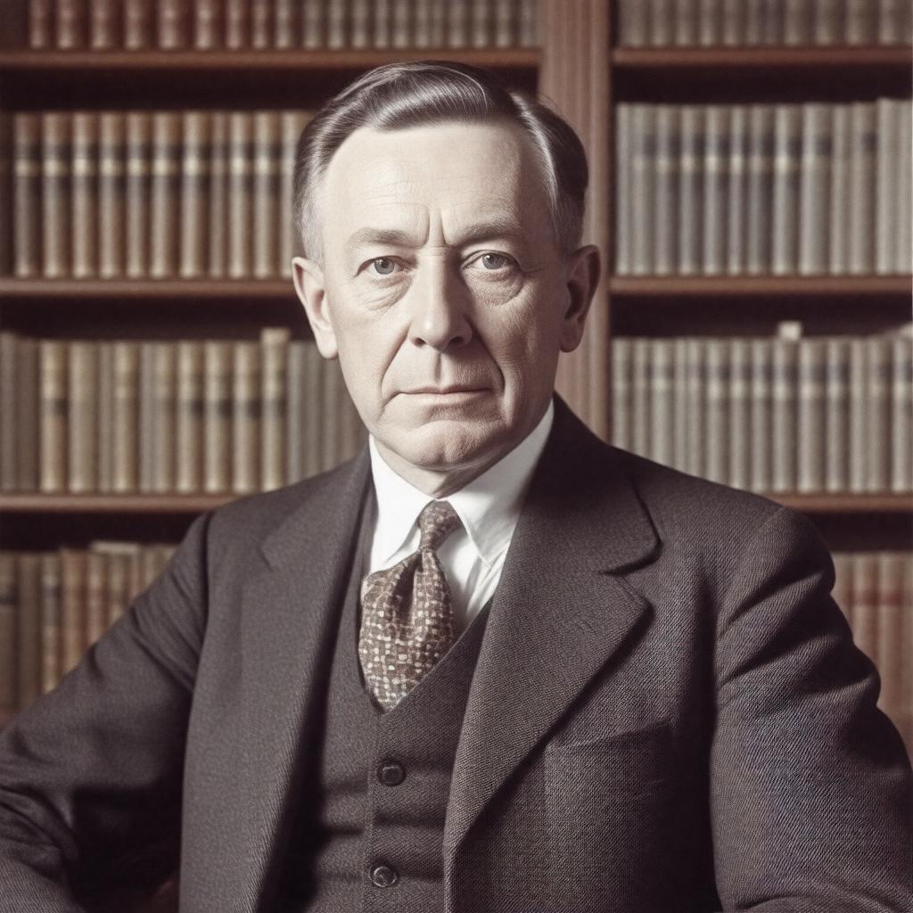 AI-created image of James Chadwick