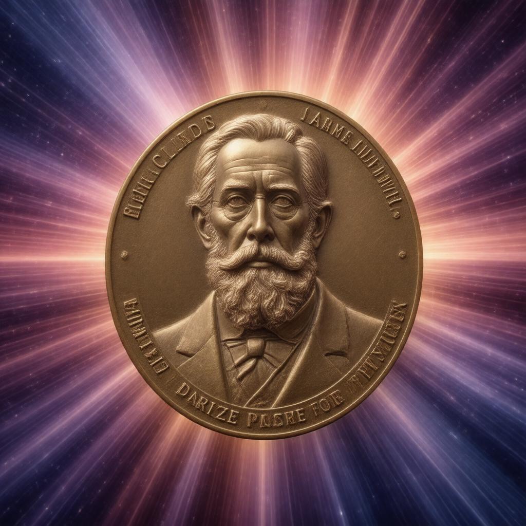 AI-created image of James Clerk Maxwell Prize for Plasma Physics