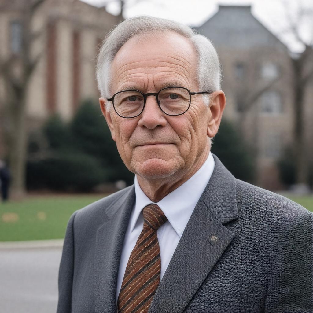 AI-created image of James D. Meindl