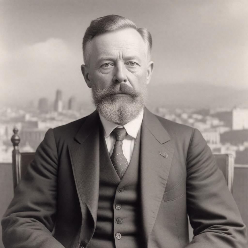 AI-created image of James D. Phelan