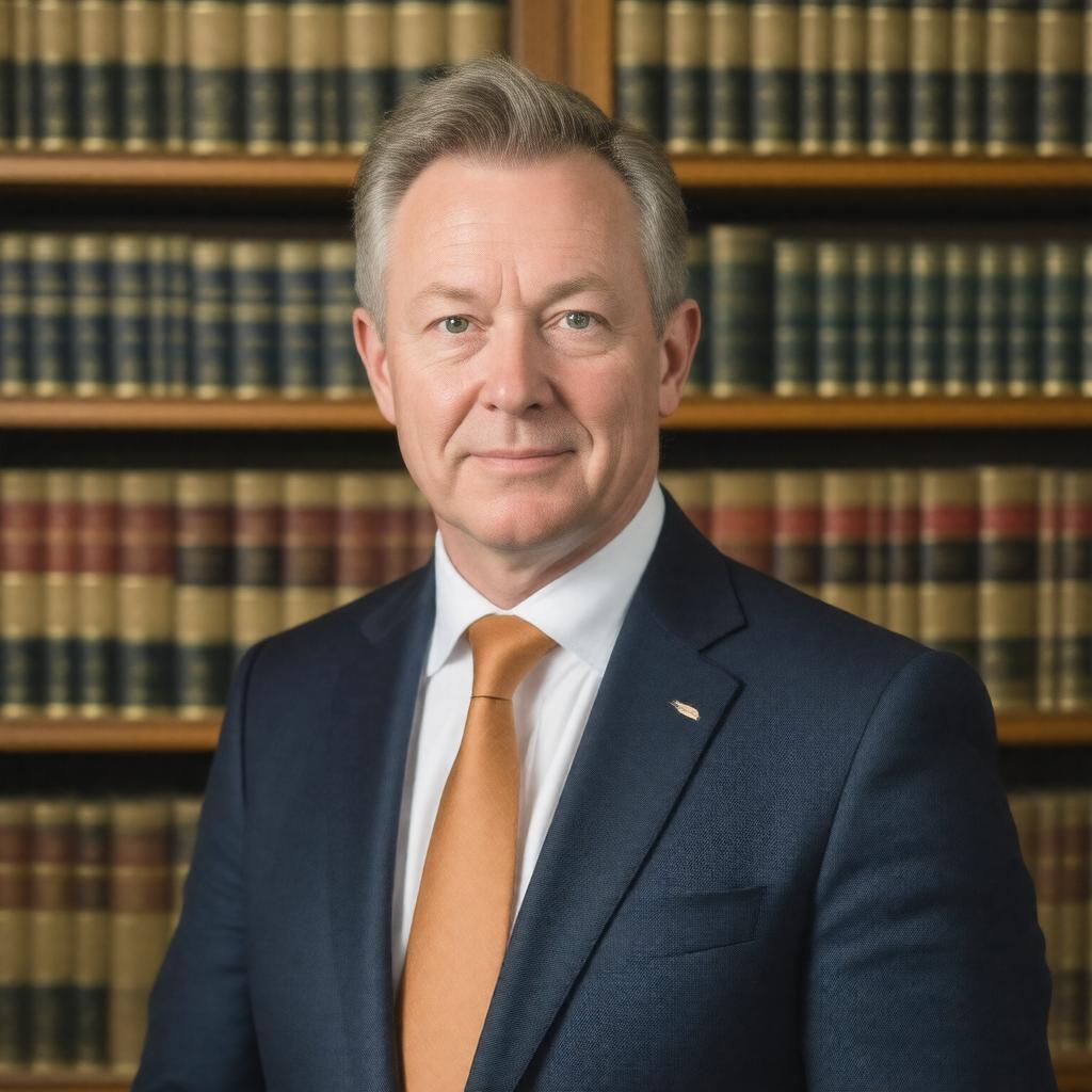 AI-created image of James Daunt