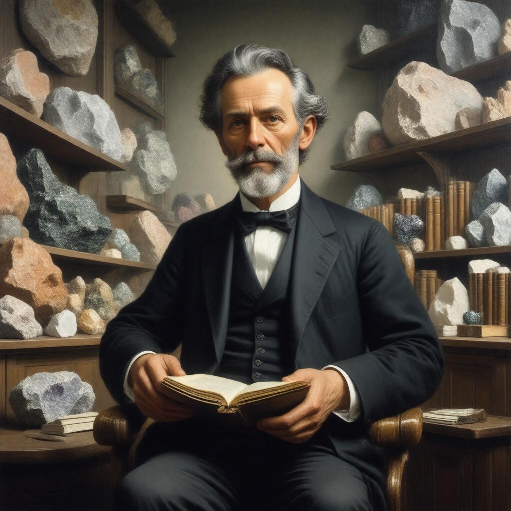 AI-created image of James Dwight Dana