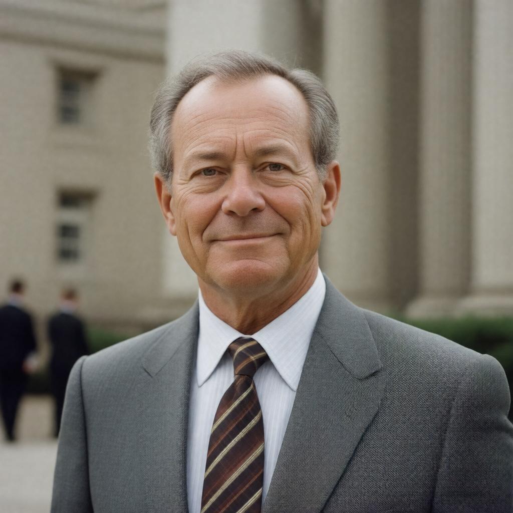 Click to view larger image AI-created image of James E. Bailey