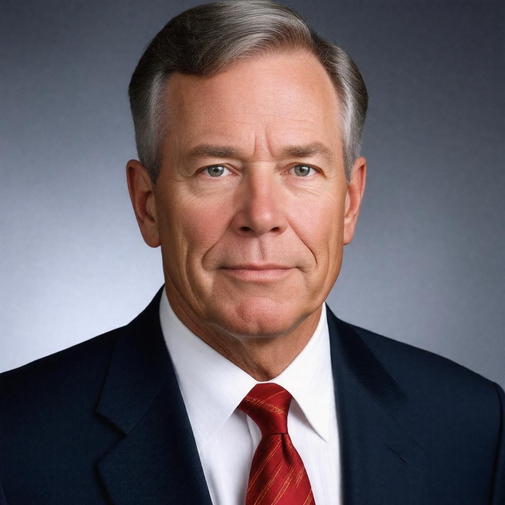 AI-created image of James E. Bauman