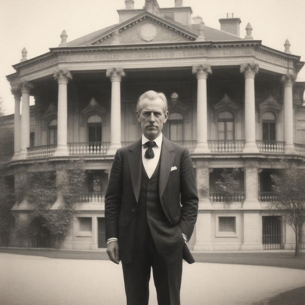 AI-created image of James Ebenezer Saunders