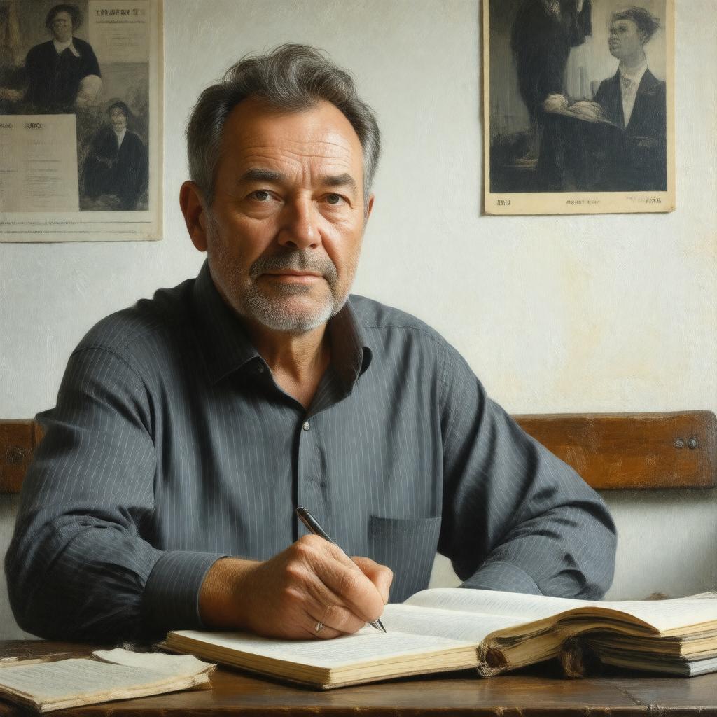 AI-created image of James Fritz