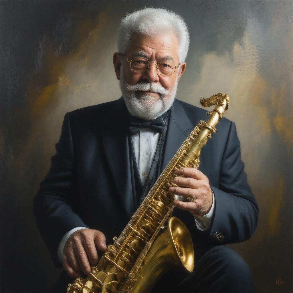 AI-created image of James Galway
