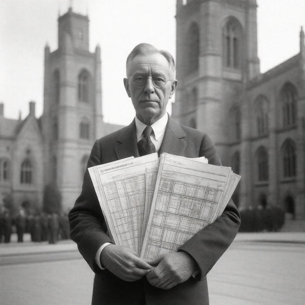 AI-created image of James Gamble Rogers