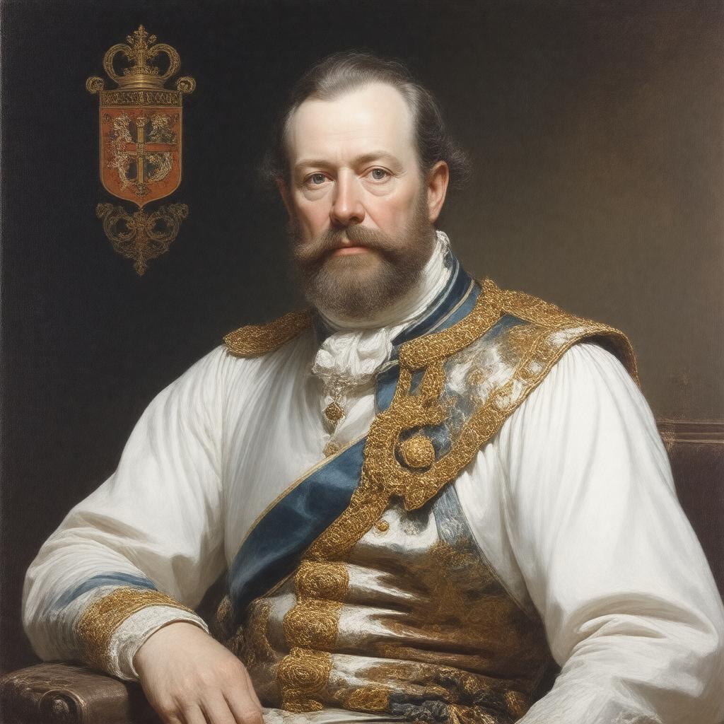 AI-created image of James Gascoyne-Cecil, 2nd Marquess of Salisbury