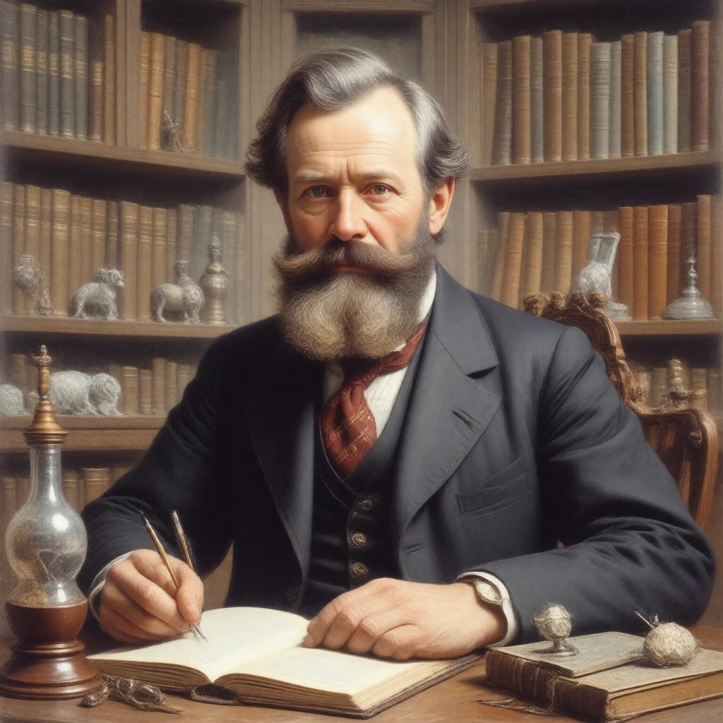 AI-created image of James Geikie