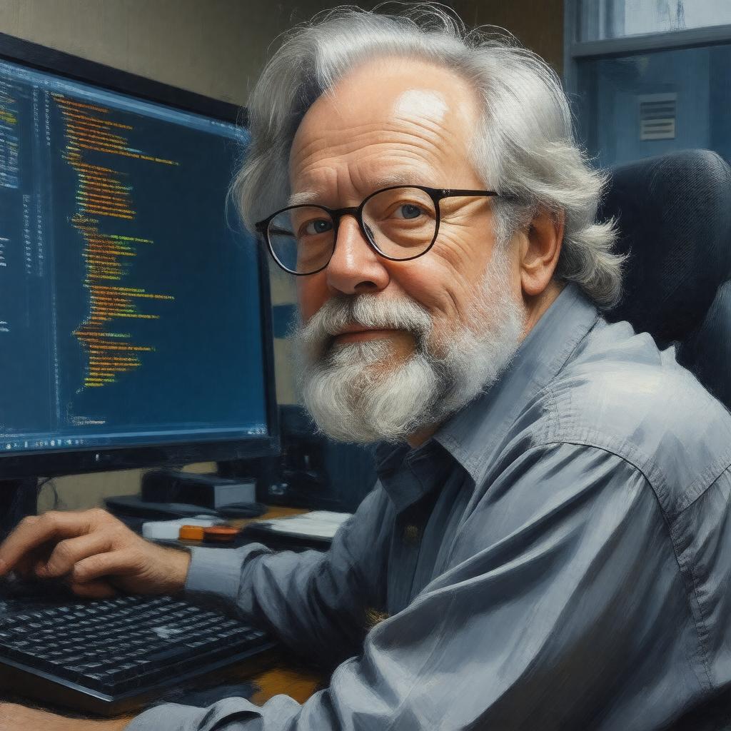 AI-created image of James Gosling