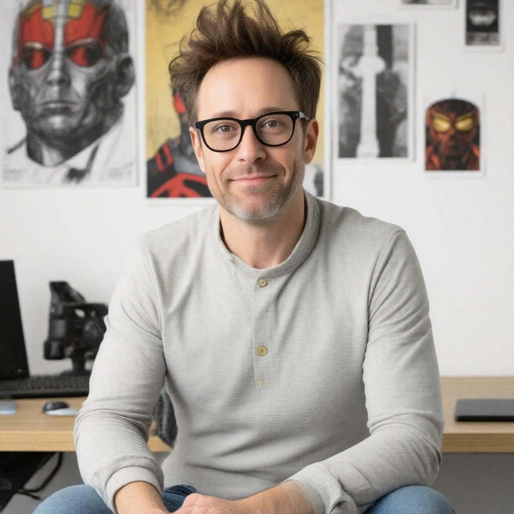AI-created image of James Gunn