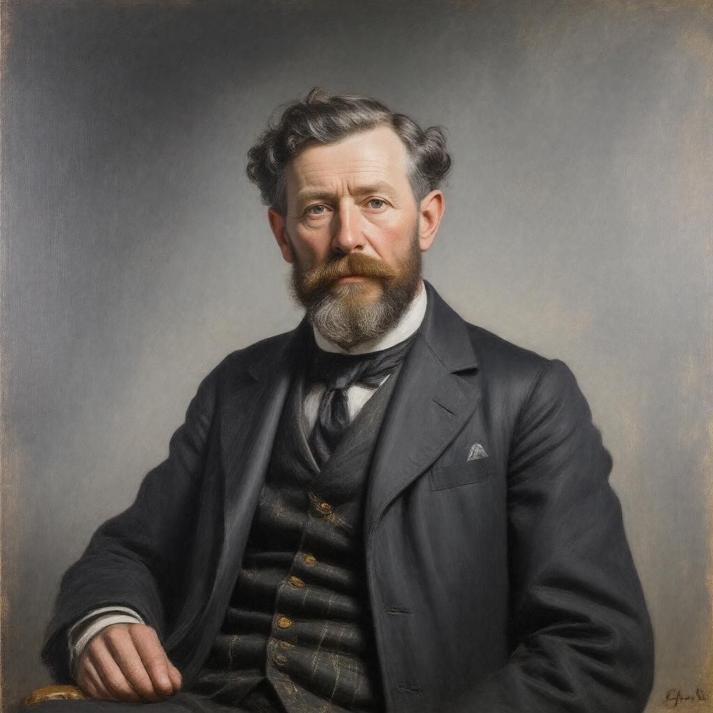 AI-created image of James Guthrie