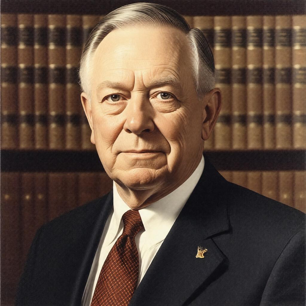 AI-created image of James H. Billington