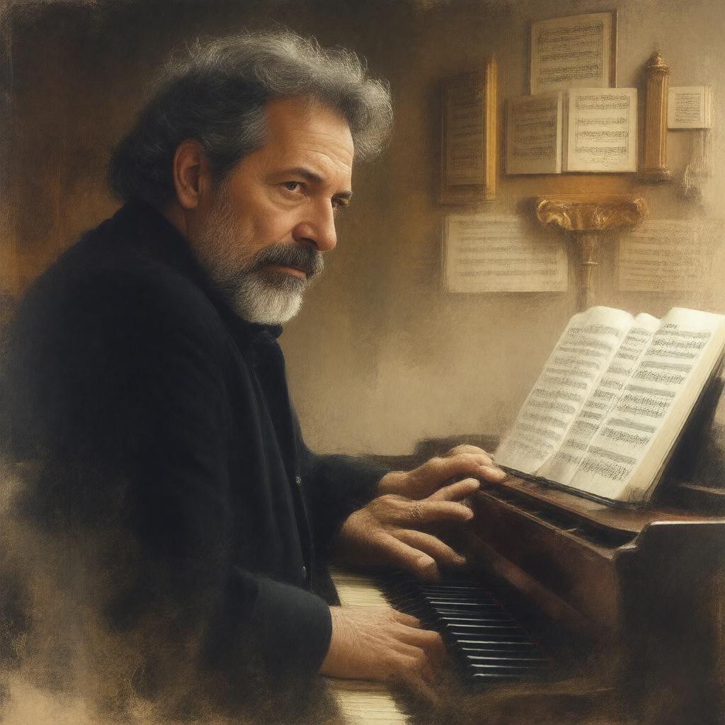 AI-created image of James Horner