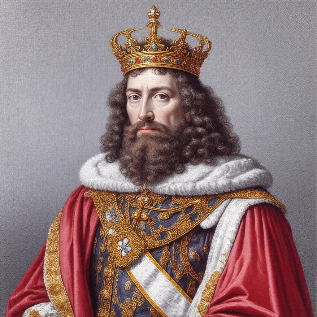 AI-created image of James II of England