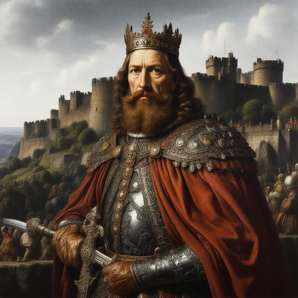 AI-created image of James IV of Scotland