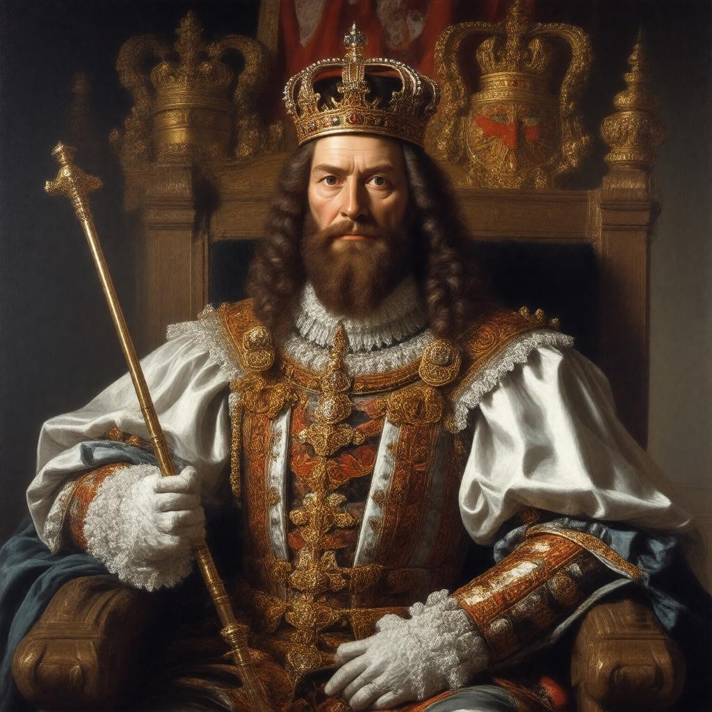 AI-created image of James I