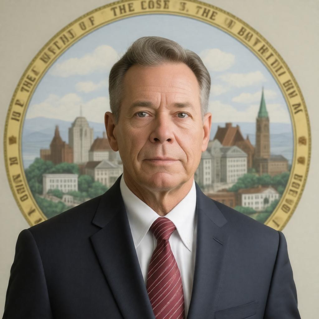 AI-created image of James J. Fiorentini