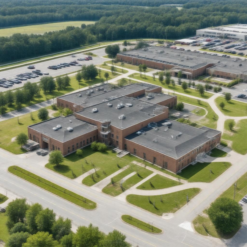 AI-created image of James J. Rowley Training Center