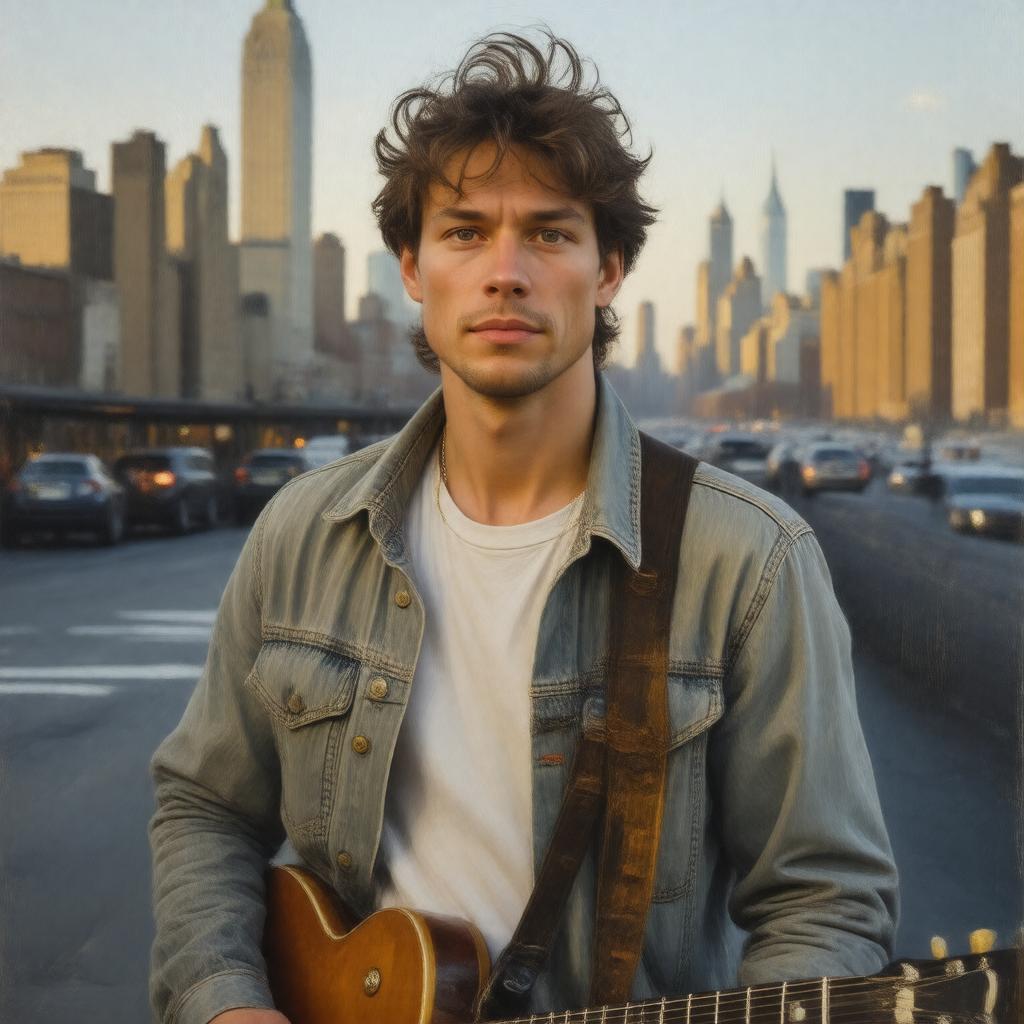 AI-created image of James Jagger