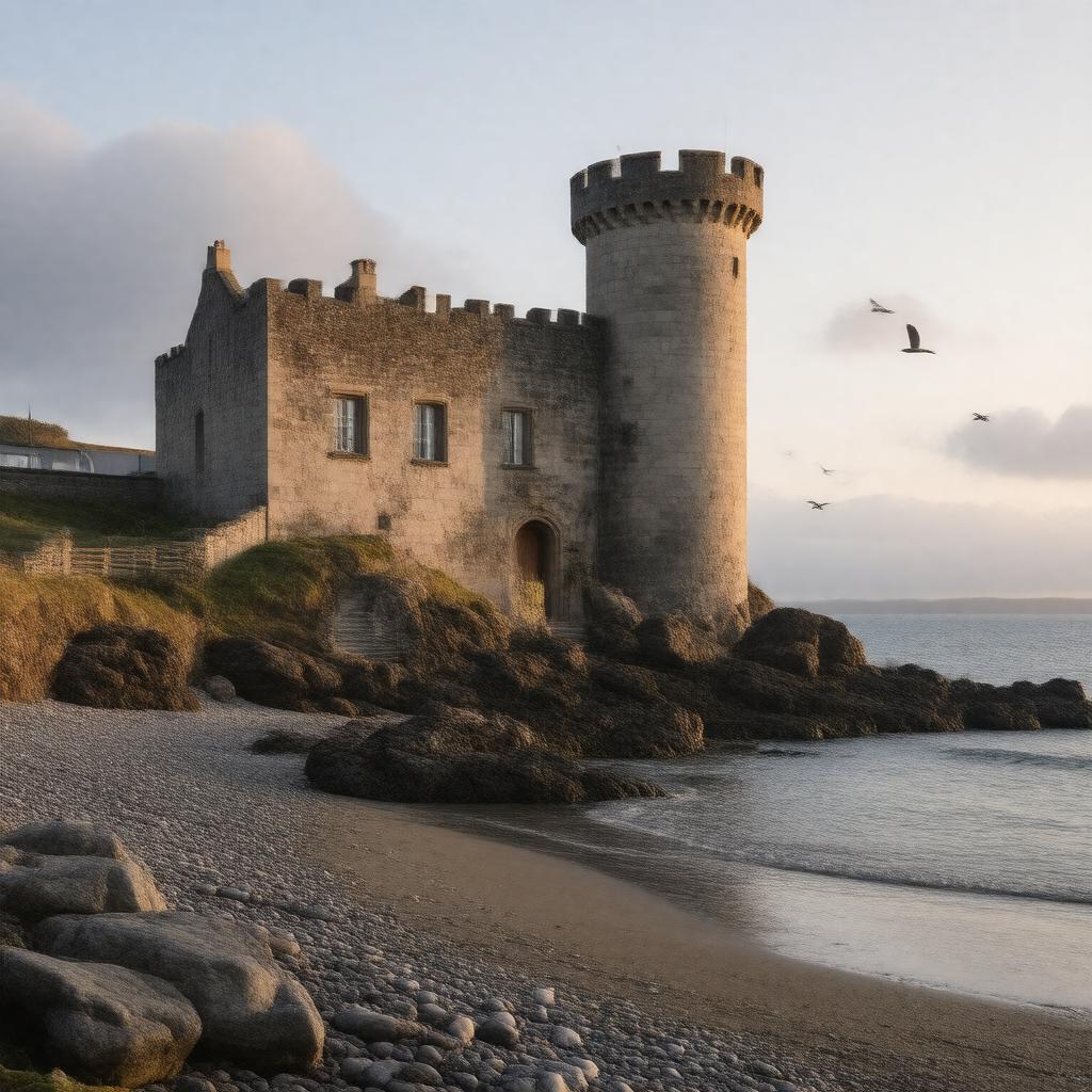 Click to view larger image AI-created image of James Joyce Tower and Museum