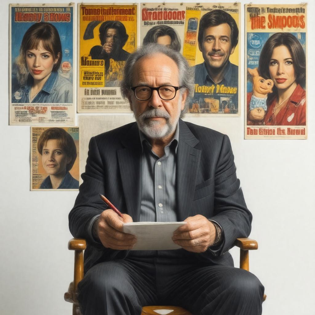 AI-created image of James L. Brooks