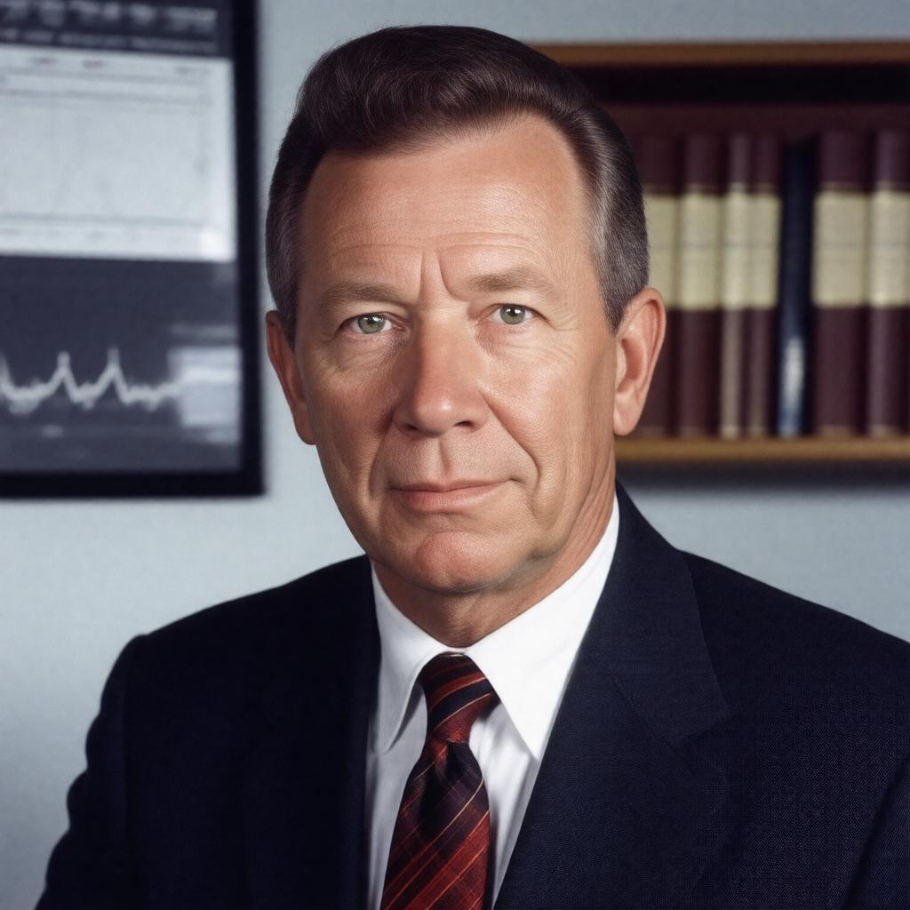 AI-created image of James L. Flanagan