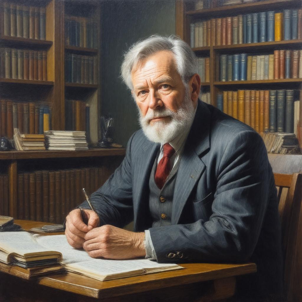 AI-created image of James Langer