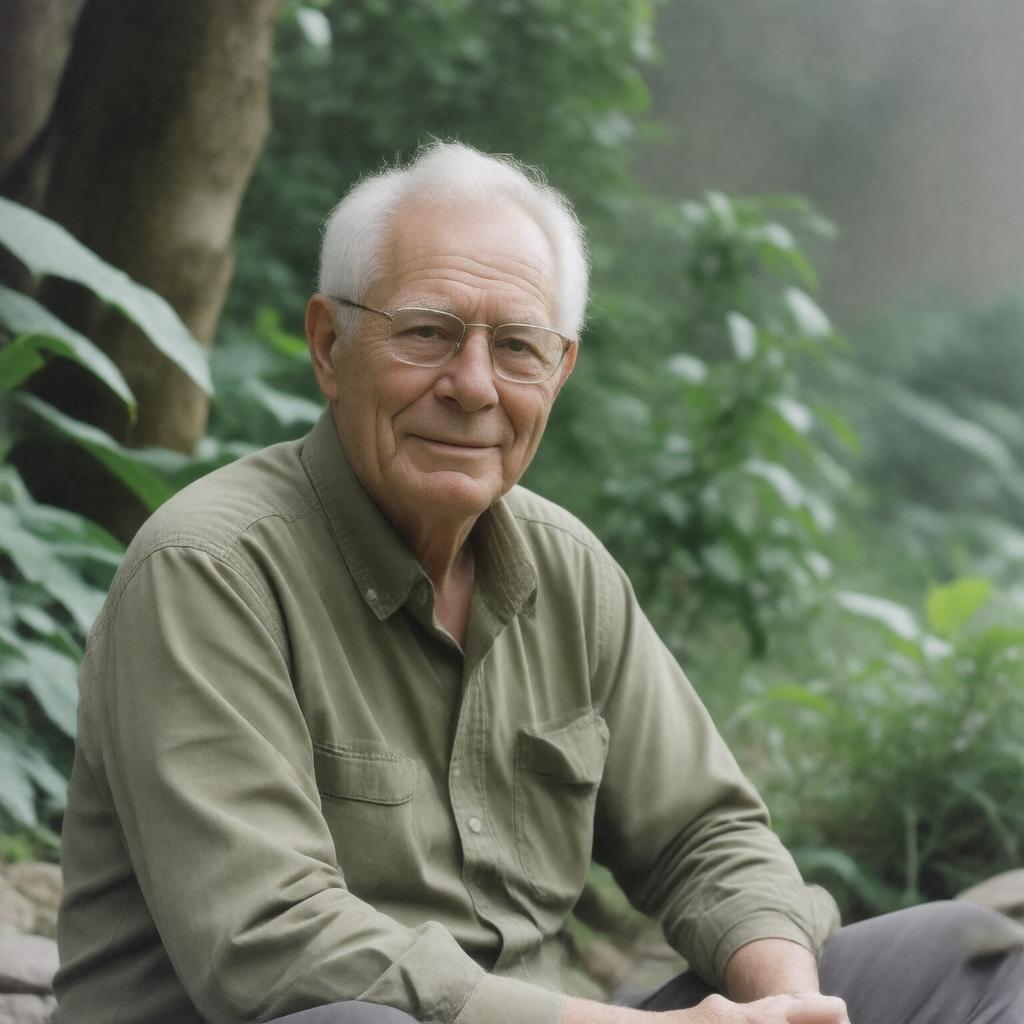 AI-created image of James Lovelock