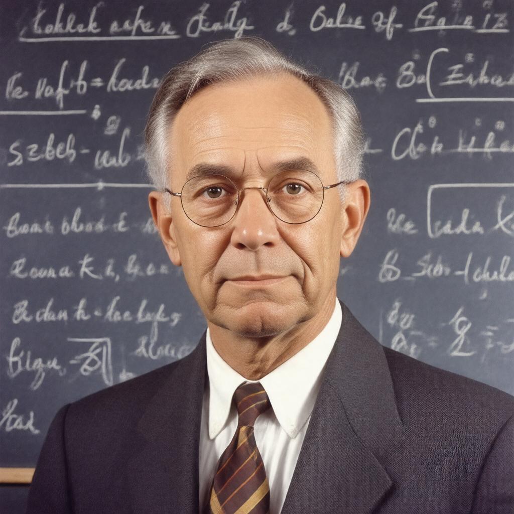 AI-created image of James M. Bardeen