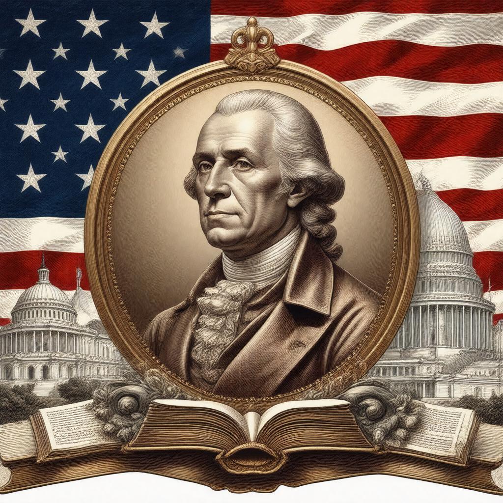 AI-created image of James Madison Award