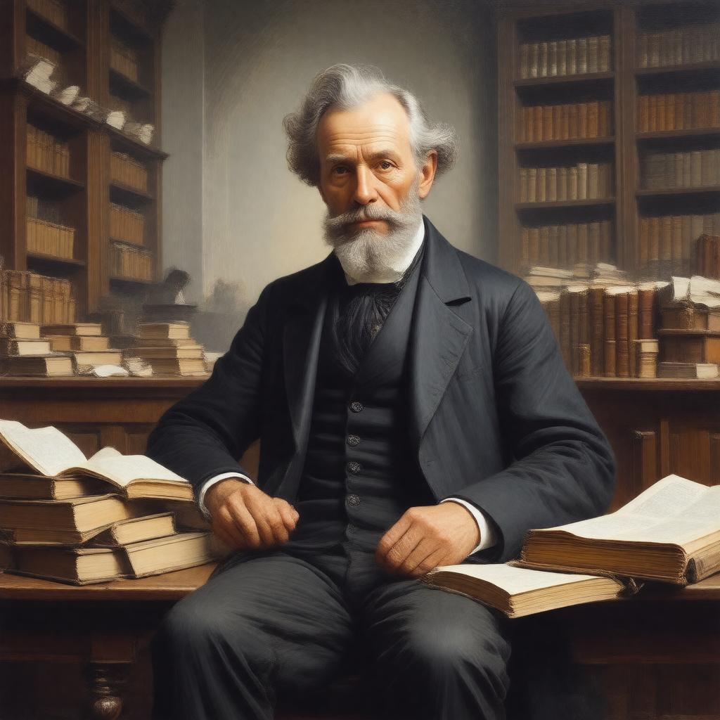 AI-created image of James Martineau