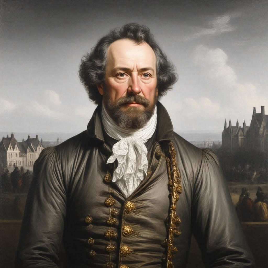 Click to view larger image AI-created image of James McGill