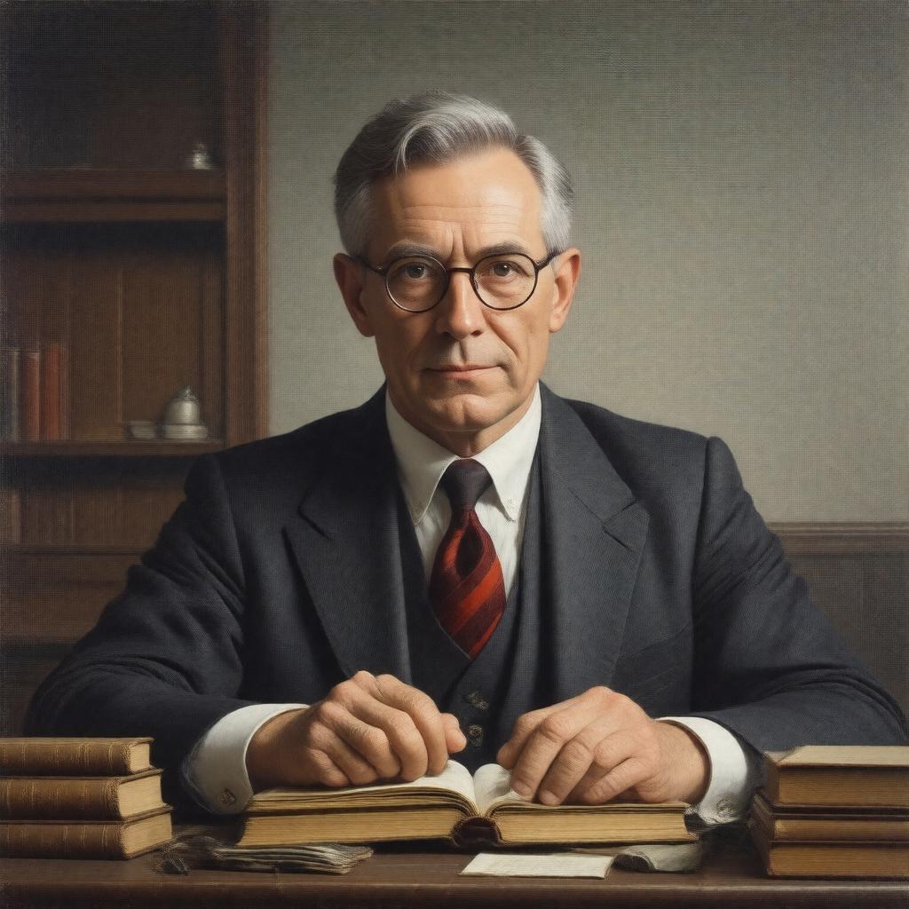 AI-created image of James Meade