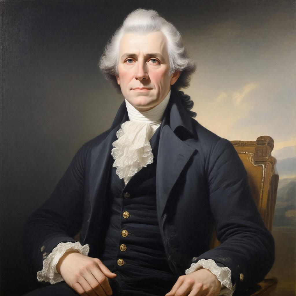 AI-created image of James Monroe