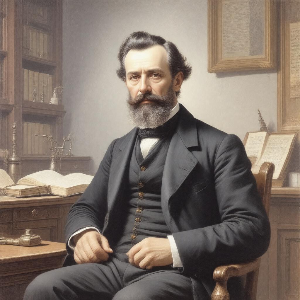 AI-created image of James Paget