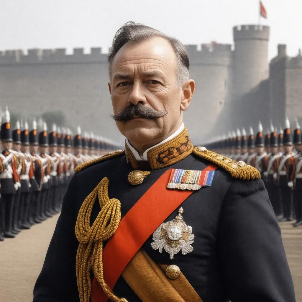 AI-created image of James Parker (British Army officer, born 1827)