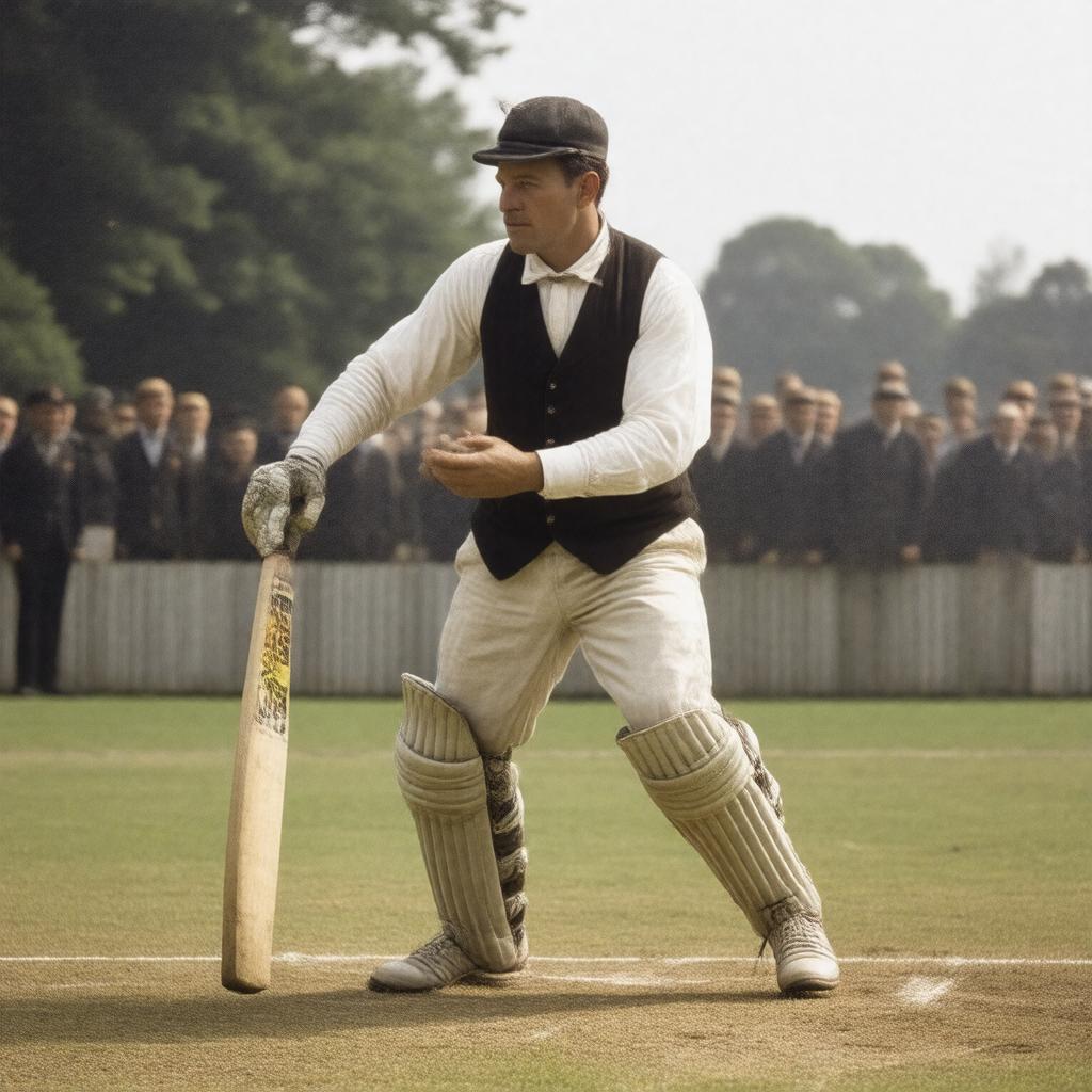AI-created image of James Parker (cricketer, born 1832)